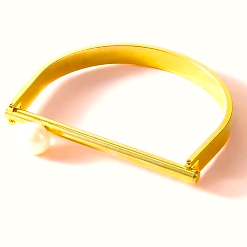 🍋2/$30 New Zara Minimalist Pearl Bracelet - Picture 3 of 7